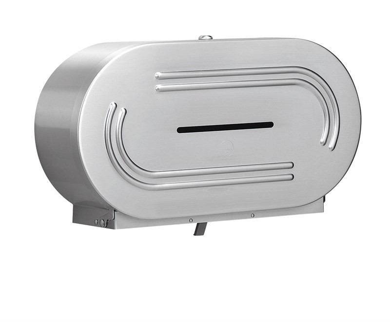 Bradley Surface Mounted Dual Toilet Tissue Dispenser