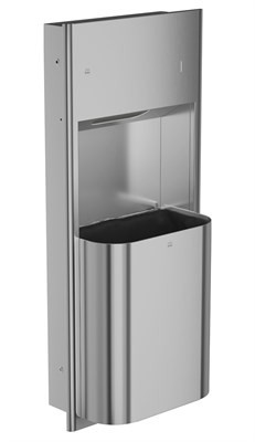 Bradley Elvari Recessed Towel Dispenser/Waste Receptacle