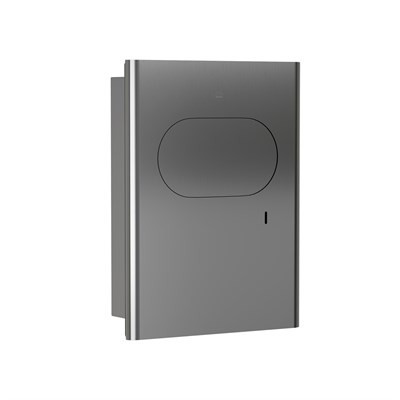 Bradley Elvari Napkin Disposal, Stainless, Recessed Mounted