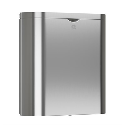 Bradley Elvari Napkin Disposal, Stainless, Surface Mounted