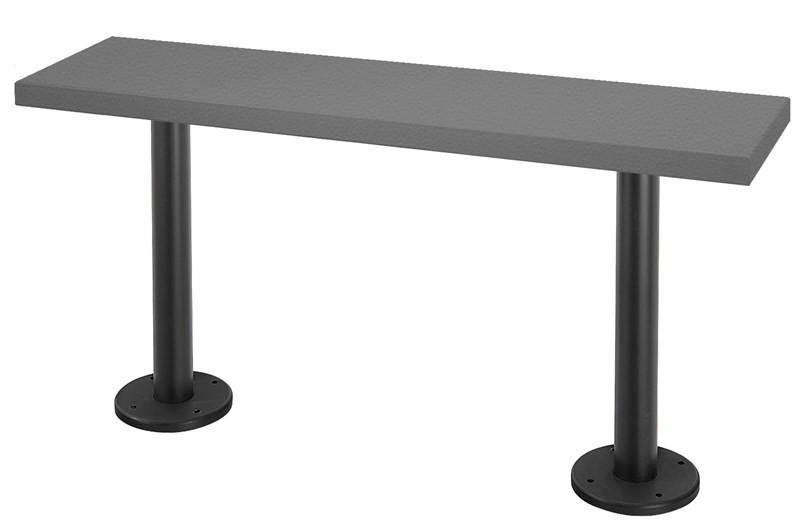 Bradley Locker Bench, 9.5In W x 36In L x 18.5In H