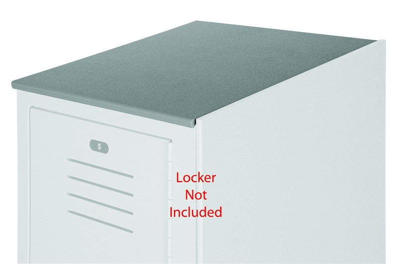 Bradley Slope Top Kit for 3 Lockers, 18"D x 45"W