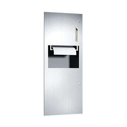 Simplicity™ Roll Towel Dispenser & Waste Receptacle - Recessed - 64696