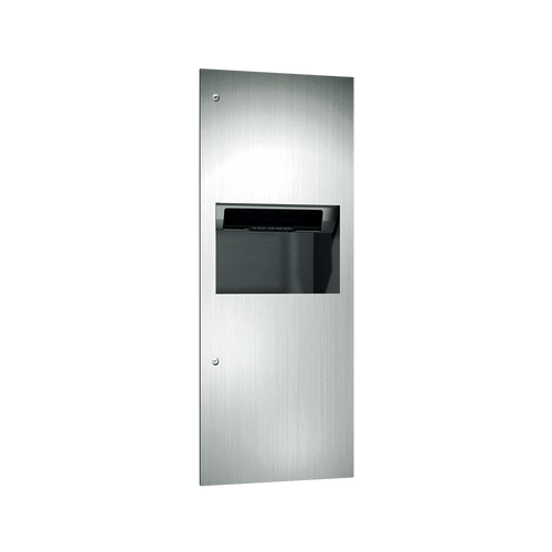 Simplicity™ Automatic Roll Paper Towel Dispenser & Waste Receptacle, 110-240V / AC - Recessed - 64696AC