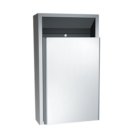 Traditional™ Waste Receptacle (8” proj., 4” rec.) - Surface Mounted - 0458-9