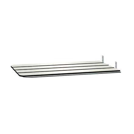 Fold-up Tub Seat - Solid Phenolic - Ivory, ADA - 8358