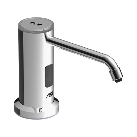 Automatic Top Fill Foam Soap Dispenser - Vanity Mounted - 0339