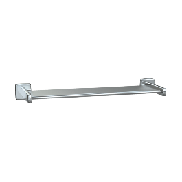 Shelf - Bright Stainless Steel - 18"L - Surface Mounted - 7380-18B