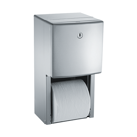 Roval™ Twin Hide-A-Roll Toilet Tissue Dispenser - Surface Mounted - 20030