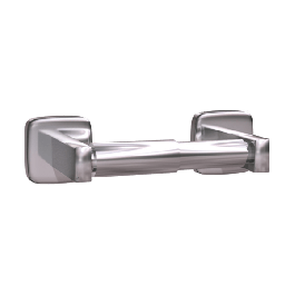 Toilet Tissue Holder - Single - Bright Stainless Steel - Surface Mounted - 7305-B