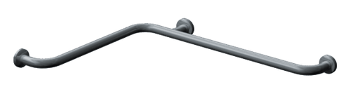 ASI 3450 Horizontal Grab Bar (24" × 36", Exposed Flange (1-1/4" Tubing))