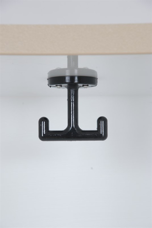 Bradley Double Coat Hook, Standard, 1 & 2 Tier