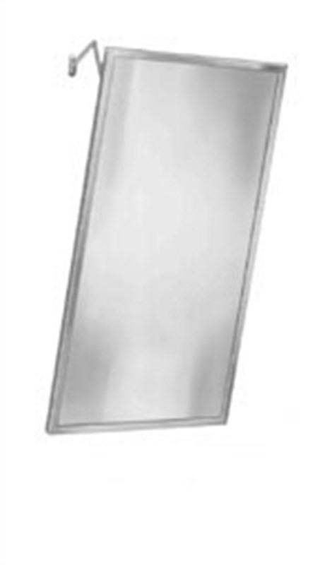 Bradley Adjustable Tilt Mirror, 16 x 30