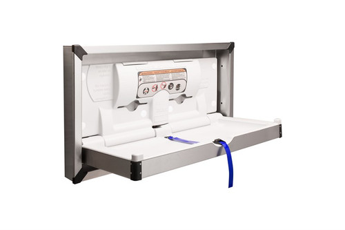 Bradley Baby Changing Station, Stainless Steel, Surface Mounted