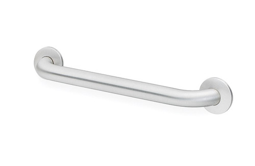 Bradley Peened Concealed Grab Bar, 1-1/2 OD x 24