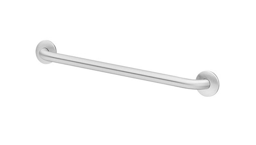 Bradley Peened Concealed Grab Bar, 1-1/4 OD x 24