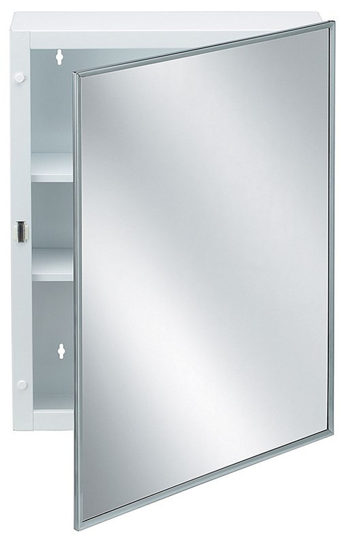 Bradley Medicine Cabinet, Surface Mounted, Steel