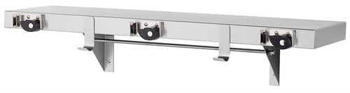 Bradley Mop & Broom Holder, Stainless Steel