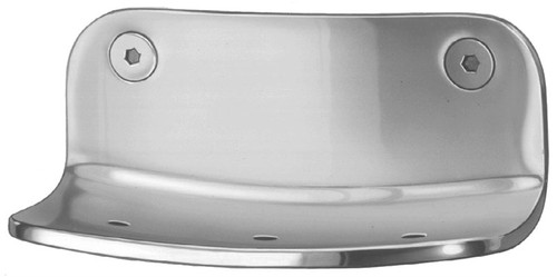 Bradley Soap Dish, Stainless Steel, Surface Mounted