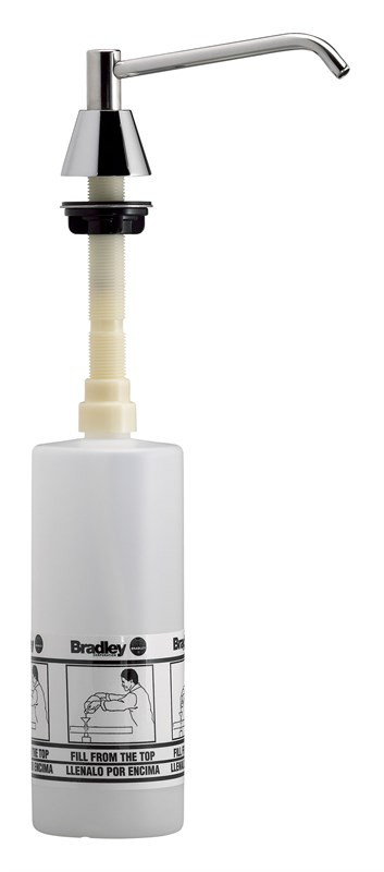 Bradley Soap Dispenser, 32oz Capacity, 6in. Spout