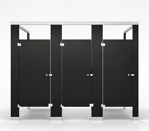 Solid Plastic Bathroom Partitions