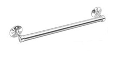 Bradley Towel Bar, Satin Stainless Steel, Surface Mounted