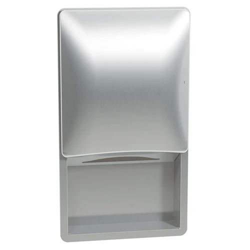Bradley Roll Towel Dispenser, Recessed