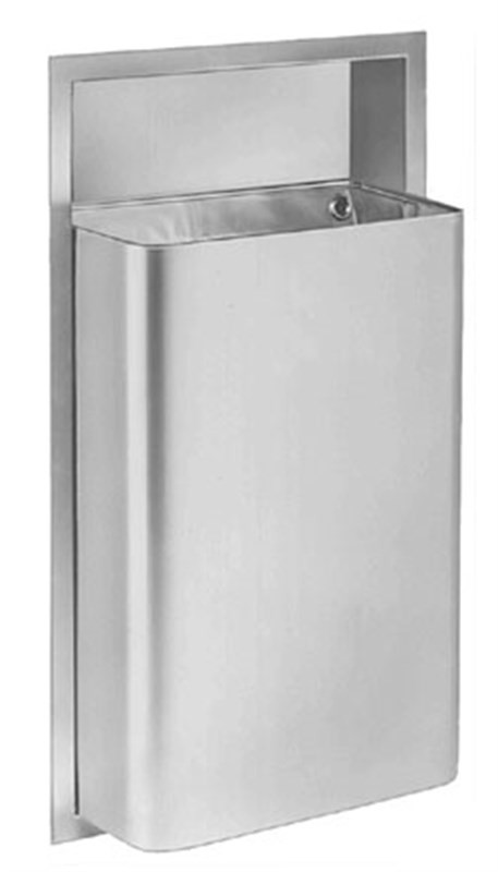Bradley Waste Receptacle, 12 Gallon