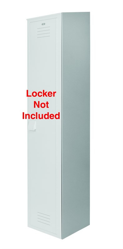 Bradley Slope Top Locker End Panel, 15" x 72"