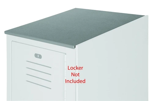 Bradley Slope Top Kit for 3 Lockers, 18"D x 36"W