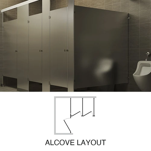Stainless Steel Toilet Partitions — Alcove