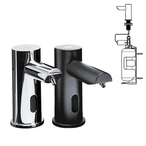 ASI EZ Fill™ Stand Alone Foam Soap Dispenser, 1L - 6 Pack + Remote Control - 0394-6 Series