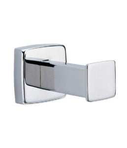 Bobrick B-677 Surface-Mounted Towel Pin, Bright Polished