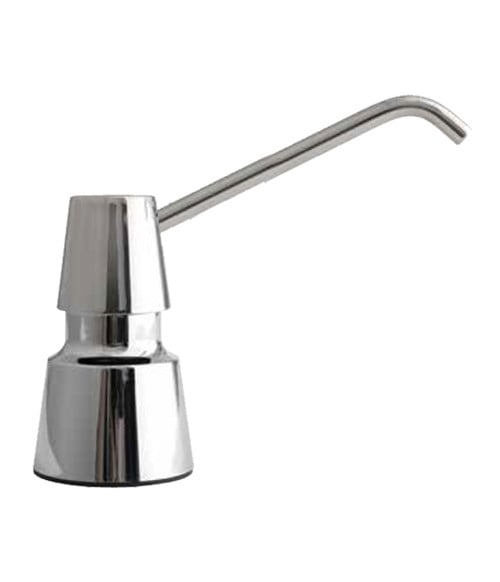 Bobrick B-8236 Counter-Mounted Manual Top-Fill Foam Soap Dispenser, 6" Spout, Polished, 34-fl. oz.