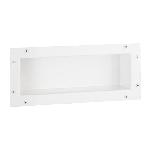 Bobrick B-9883 Recessed Shelf, Ligature Resistant, White Powder-Coated
