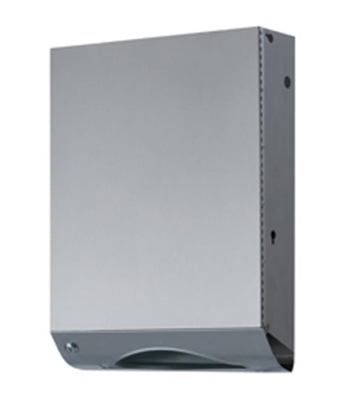 Bobrick 3944-152 Convertible Folded Paper Towel Dispenser Module, Satin Finish