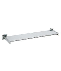 Bobrick B-683 x 24 Surface-Mounted Toiletry Shelf, Bright Polished, 24" Length