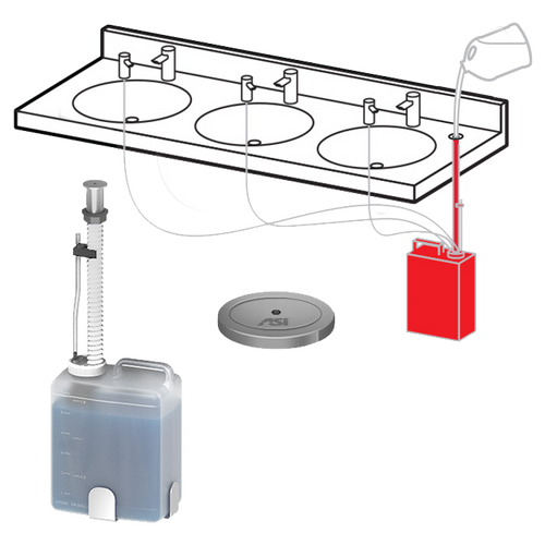 Top Fill Multi-Feed Kit - 0390-6-1A-41