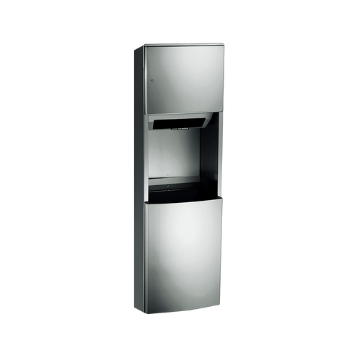 ROVAL™ SURFACE MOUNTED AUTOMATIC ROLL PAPER TOWEL DISPENSER & WASTE RECEPTACLE - 204692A-9
