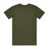 An olive green Basic Tee, featuring a classic t-shirt design with a smooth back and no visible branding.