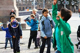 Nebraska children_fun play_bubbles_happy time_happiest