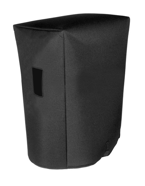 Qsc KS212C Dual 12" Powered Subwoofer - Port Side Up on Wheels Padded Cover