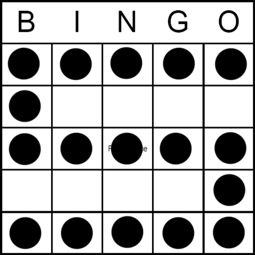 Bingo Game Pattern Letter S bingo-game-pattern-letter-s