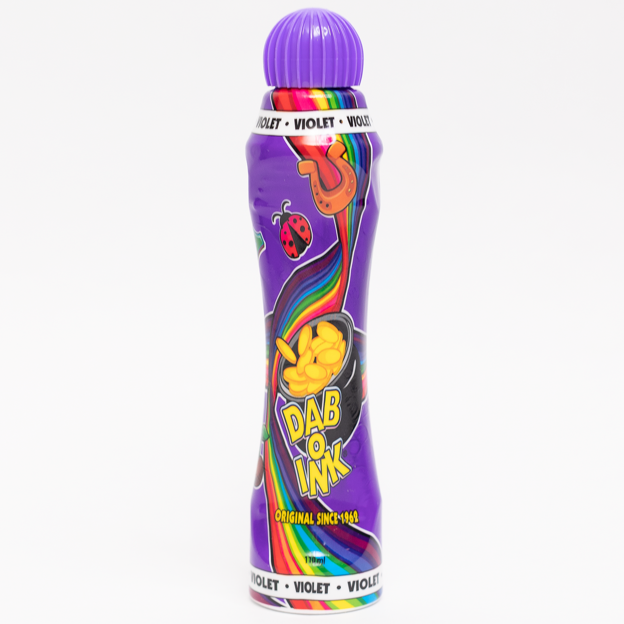 Dab-O-Ink Bingo Dauber - Violet - 4 ounce size - One Bingo Ink Marker