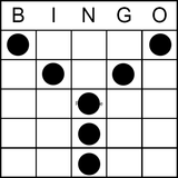 Bingo Game Pattern - Letter Y