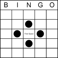Bingo Game Pattern - Small Diamond