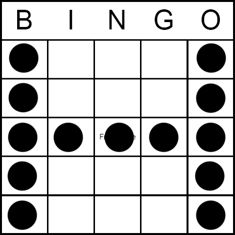 Bingo Equipment Bingo Game Patterns Page 3 Jackpot Bingo Supplies