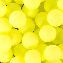 144 Ping Pong Balls - Yellow - 40mm size - Plastic Beer Pong Balls, Balls for Carnival Games, Arts and Craft, Party Decorations, Cat Toys