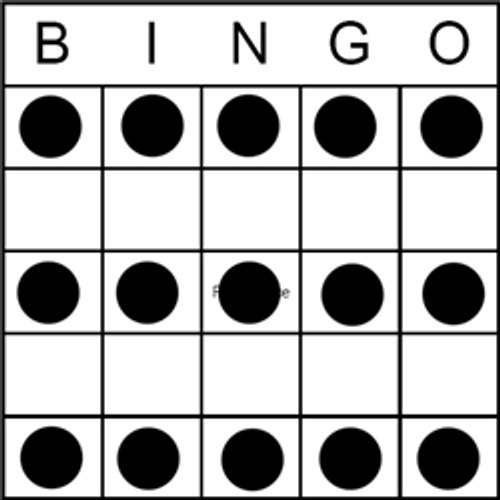 Bingo Game Pattern - Layer Cake