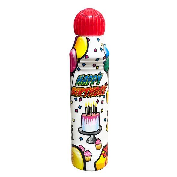 Dab-O-Ink Bingo Dauber - Happy Birthday - Red - 3 ounce size - One Bingo Ink Marker
